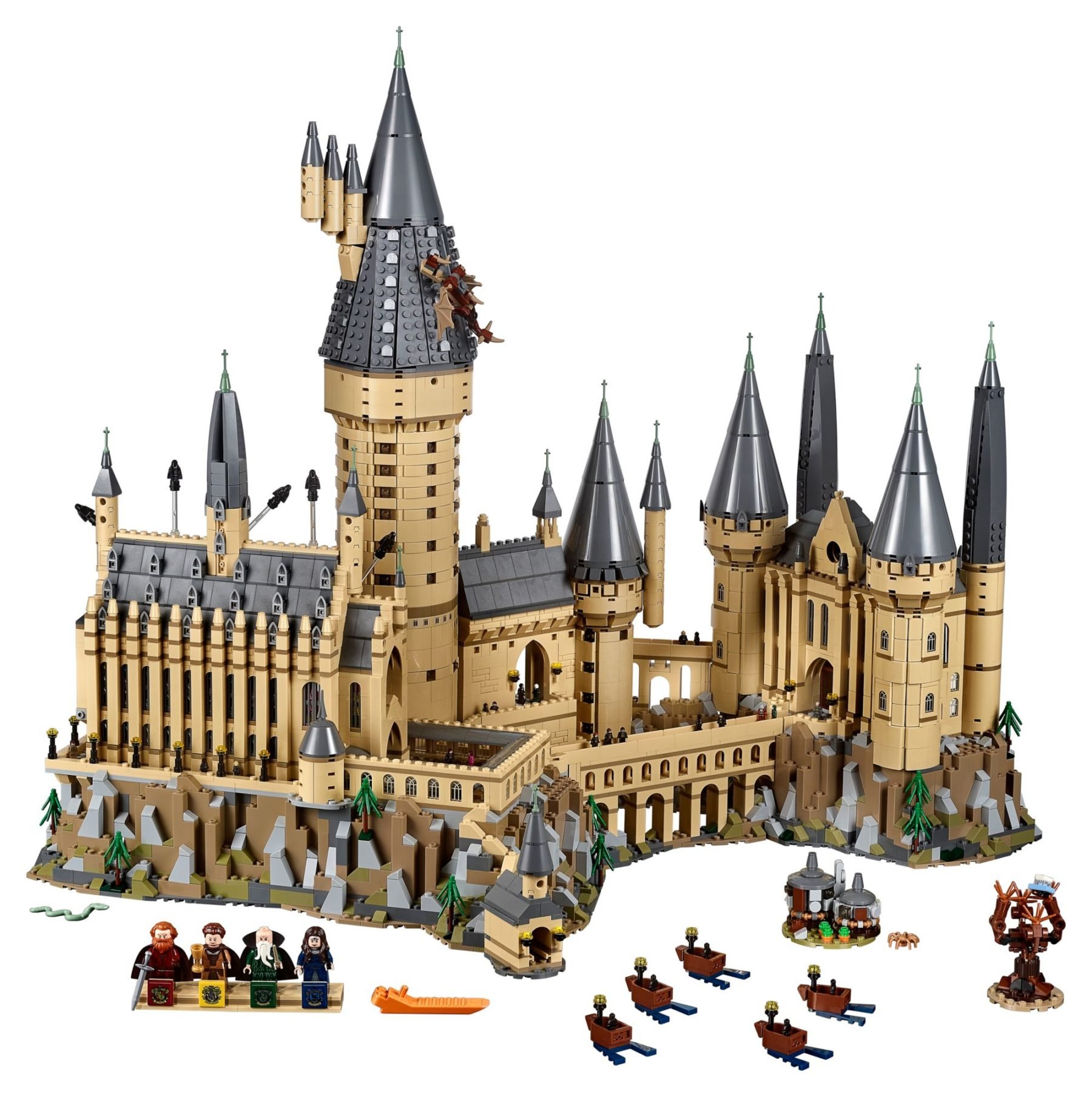 2 место: LEGO Замок Гарри Поттера Хогвартс (71043)